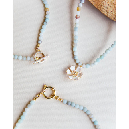 Collar Amazonita Resorte