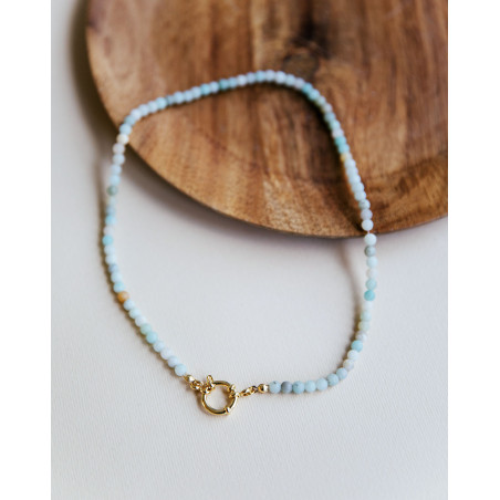Collar Amazonita Resorte