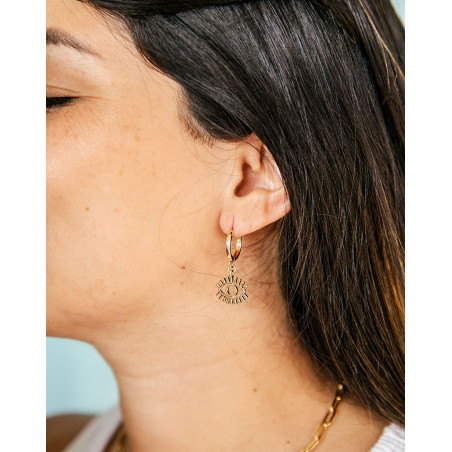 Argollas Ojo Oro